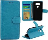 Celltex cover wallet case hoesje LG G5 blauw