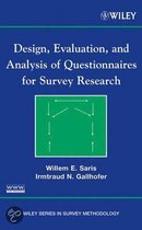 Design, Evaluation, and Analysis of Questionnaires for Survey Research