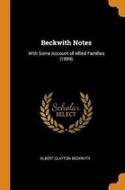 Beckwith Notes