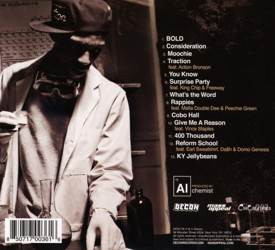 My 1st Chemistry Set, Boldy James CD (album) Muziek