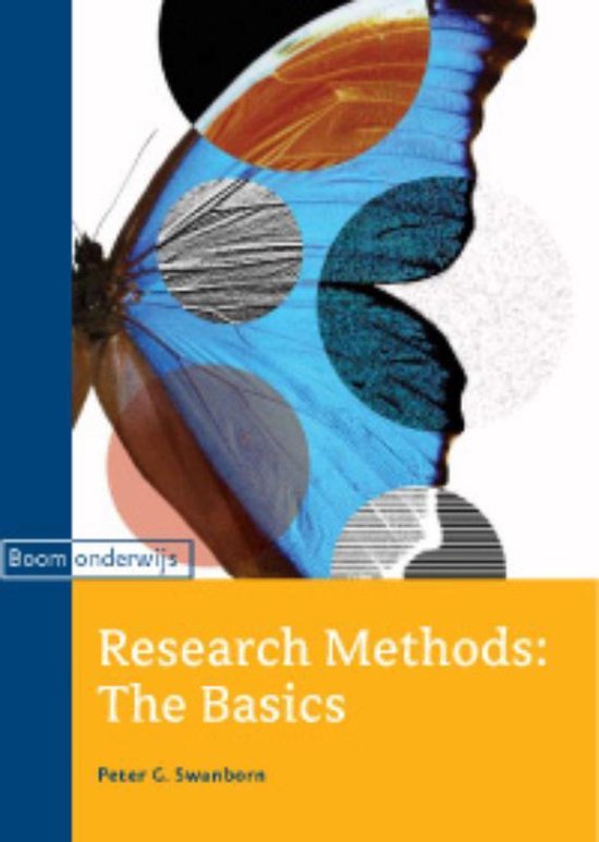 Cover van het boek 'Research Methods: the Basics' van P.G. Swanborn