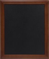 Wandkrijtbord Universal - 50x60 - mahonie