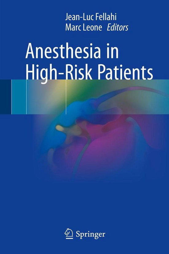 Anesthesia in High-Risk Patients - cover