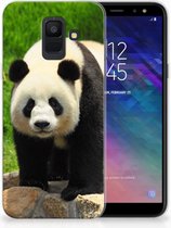 Geschikt voor Samsung Galaxy A6 (2018) TPU Hoesje Design Panda