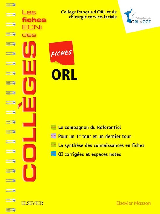 Fiches Orl - cover