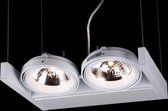 Linea Verdace - Suspension LED Cool Incl.2Xar111 Blanc