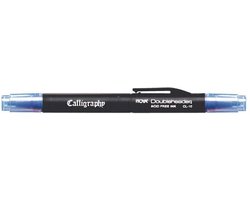 Kalligrafiepen Itoya CL-10 1.5 èn 3.0mm blauw | 12 stuks