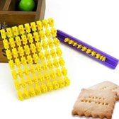 Ensemble de tampons à biscuits 3D EPIN - Alphabet