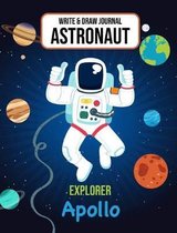 Write & Draw Astronaut Explorer Apollo
