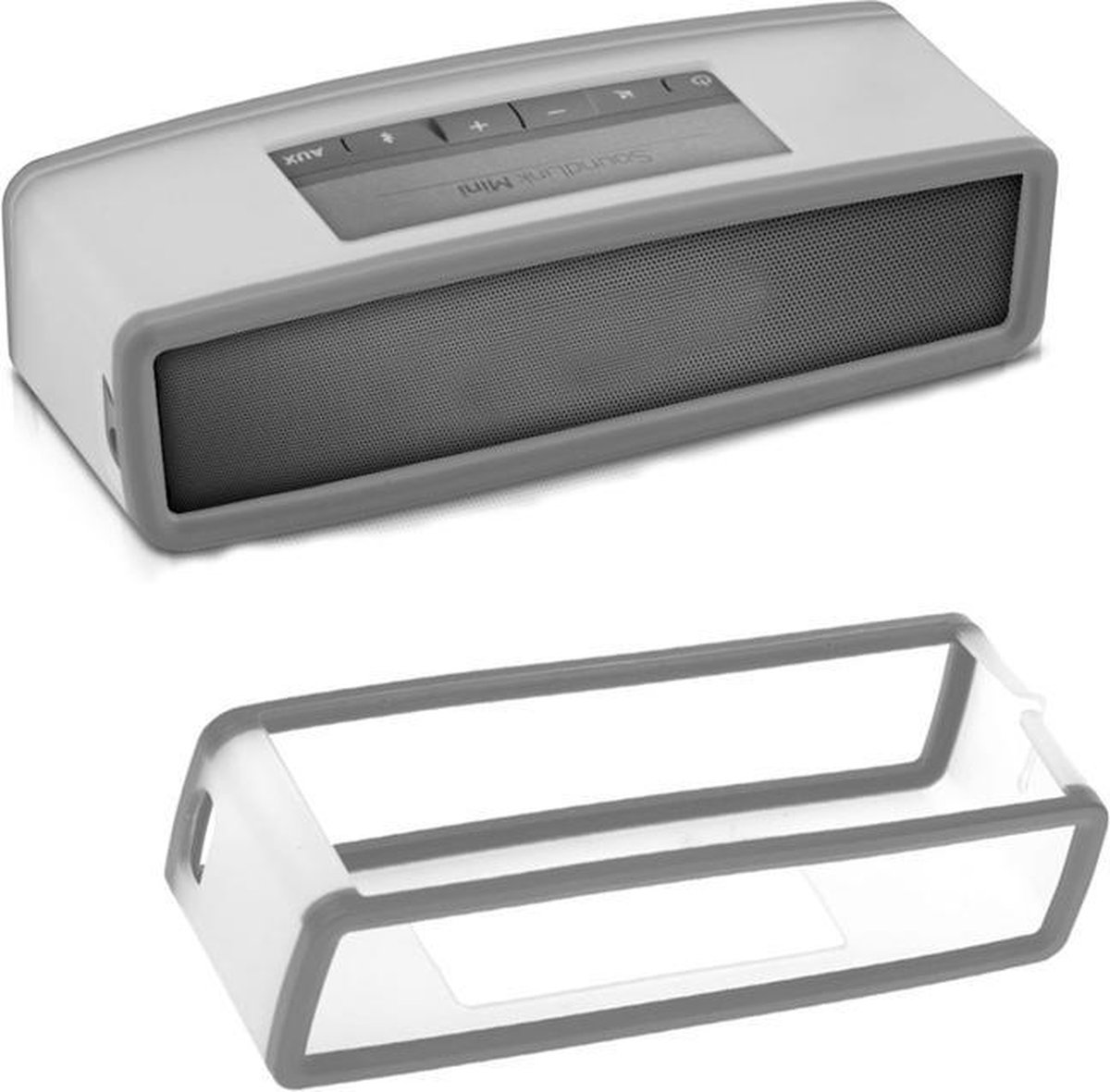1 coque de protection en gel TPU souple pour haut-parleur Bluetooth Bose Mini 2/1 