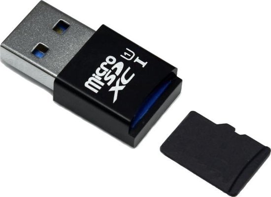 vonk Scheur Grammatica USB 3.0 Micro SD reader / kaartlezer | compact klein licht | bol.com