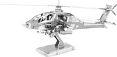 Metal Earth Modelbouw 3D AH64 Apache Helikopter - Metaal