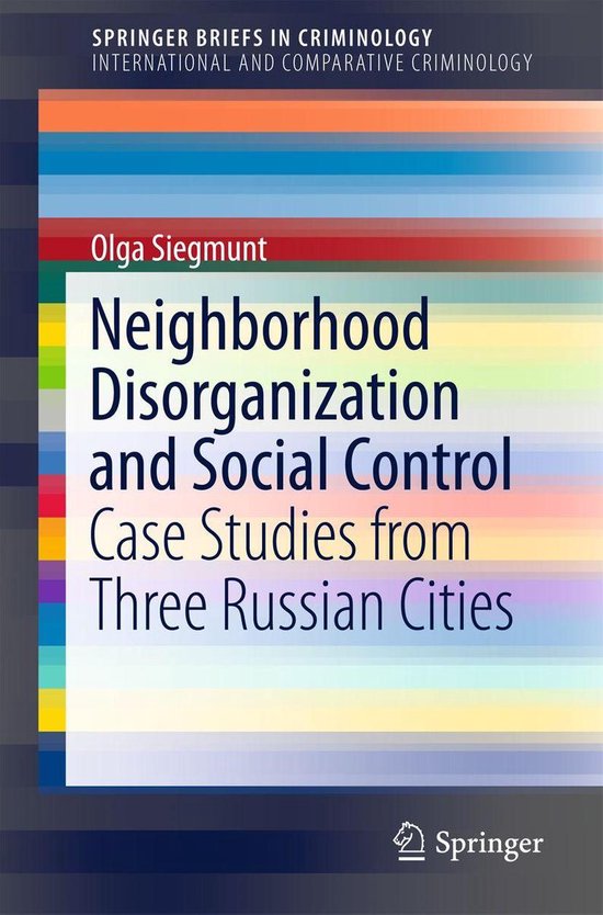 Law and Criminology (R0) - Neighborhood Disorganization and  ... - cover