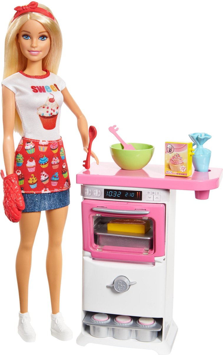 Barbie Cupcake speelset — afbeelding 4