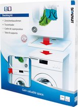 Scanpart tussenstuk voor wasmachine en droger - Geschikt voor Miele AEG Bosch - Stapelkit - Universeel