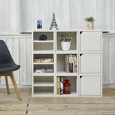 Way Basics Connect 9 Cubes Wit - Boekenkast
