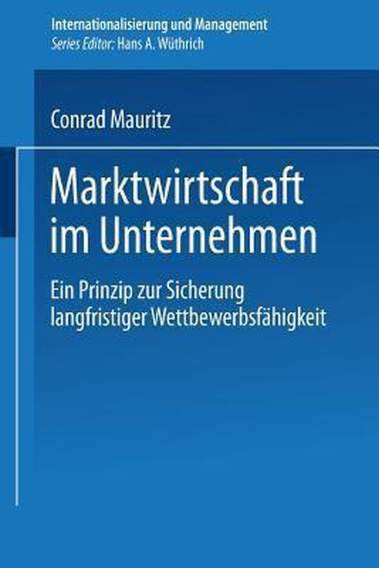 Marktwirtschaft im Unternehmen - cover