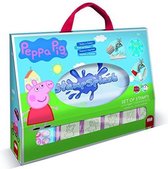 Multiprint Waterstempelset Peppa Pig 8-delig Blauw