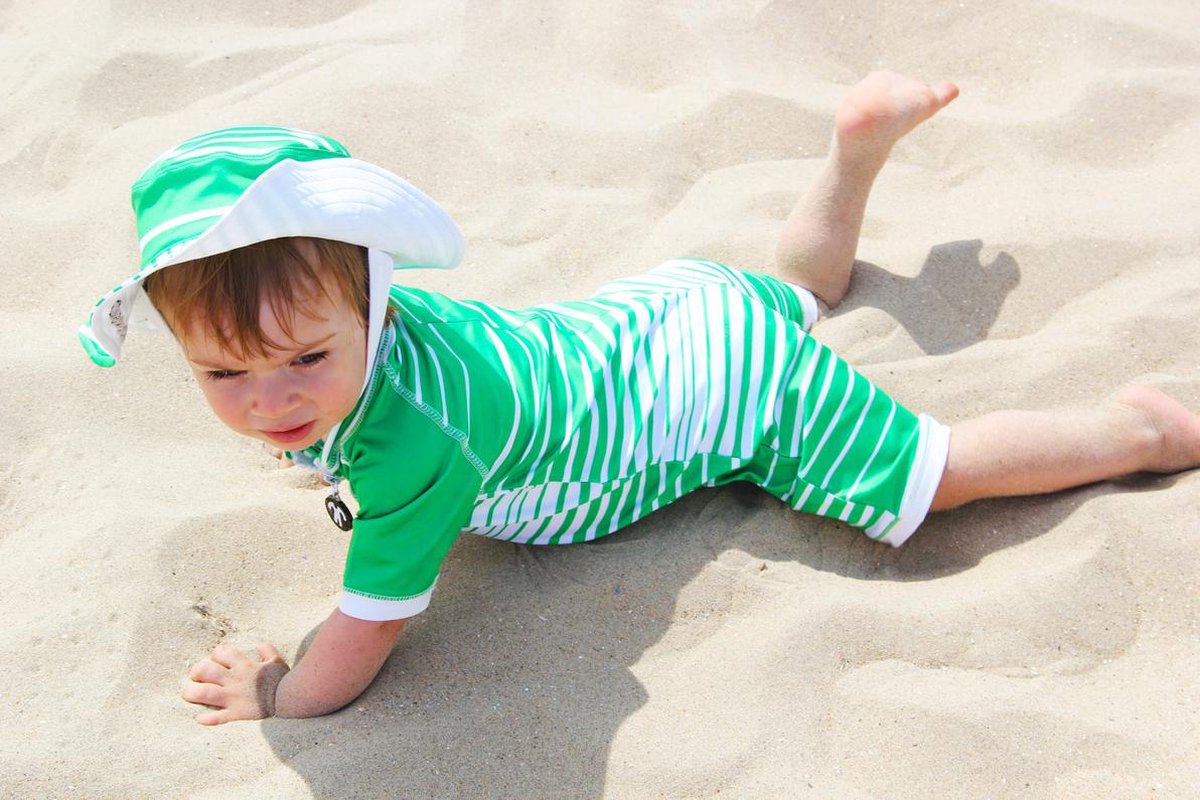 Ducksday - UV Zonnehoedje - voor kinderen - UV beschermend - UPF50+ - unisex - Aruba - 2 jaar — afbeelding 3
