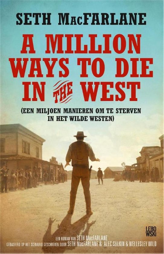 A million ways to die in the west - cover