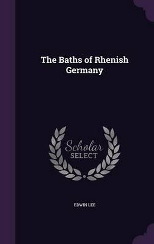 The Baths of Rhenish Germany - cover