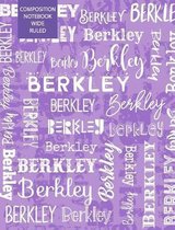 Berkley Composition Notebook Wide Ruled