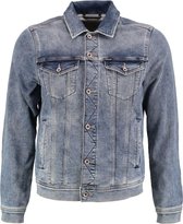 Garcia heren kort slim fit sweat denim jack valt kleiner Maat - S