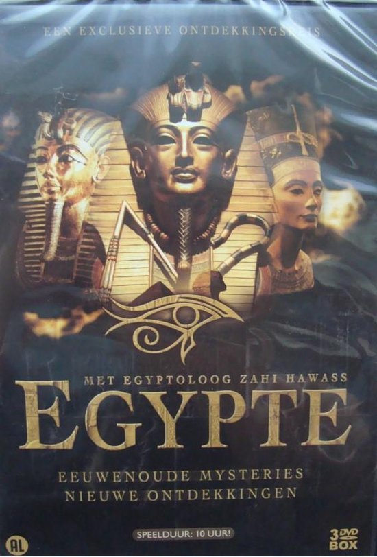 Cover van de film 'Egypte - Eeuwenoude Mysteries & Nieuwe Ontdekkingen'
