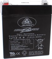 Injusa Oplaadbare Batterij High Power 12v-4,5 Ah Zwart