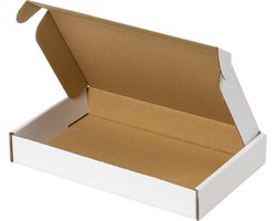 25 stuks Brievenbusdoos 180 x 115 x 28 mm (A6)