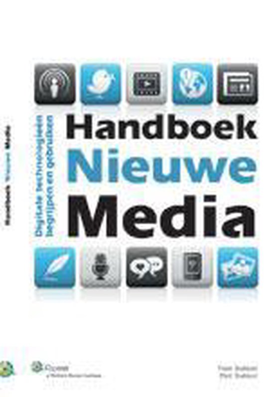 Cover van het boek 'Handboek Nieuwe Media' van Tom Bakker