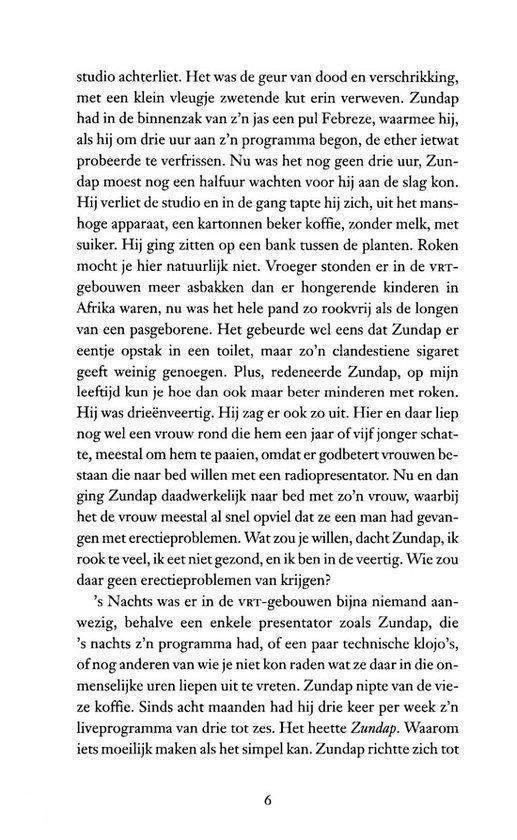 Tekstpagina met een deel van de tekst van het boek 'Van drie tot zes'.
