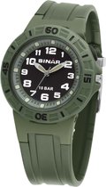 Sinar XB-20-13 analoog horloge 38 mm 100 meter groen