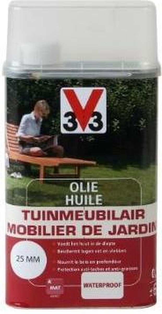 V33 Tuinmeubilair Olie Kleurloos - 1000 ml