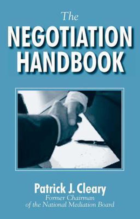 The Negotiation Handbook - cover