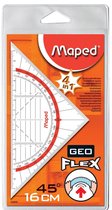 5x Maped geodriehoek Geo-Flex
