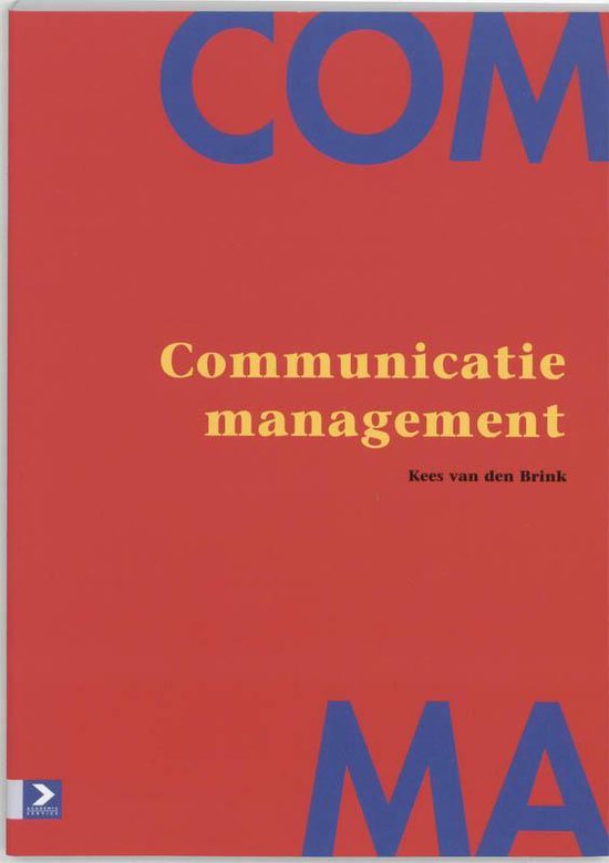 9789039521168 - Communicatiemanagement