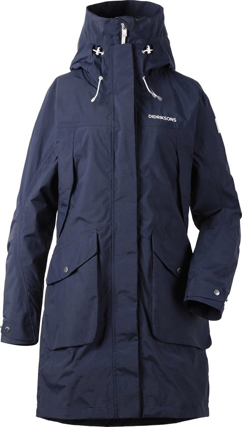 Didriksons Thelma parka Jas Dames navy Didriksons Thelma parka Jas Dames navy