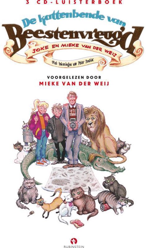 Cover van het boek 'De kattenbende van beestenvreugd 3 CD luisterboek' van M. van der Weij en J. van der Weij