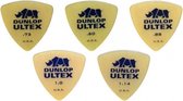 Dunlop plectrum Ultex Bass pick SET 0.60mm-1.14mm 5-pack