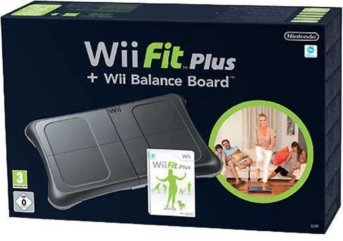 Bol Com Wii Fit Plus Balance Board Zwart Games