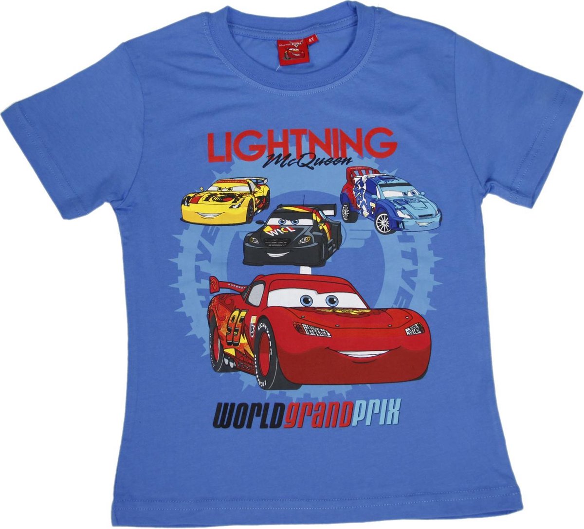 Disney Cars Jongens T-shirt - blauw 