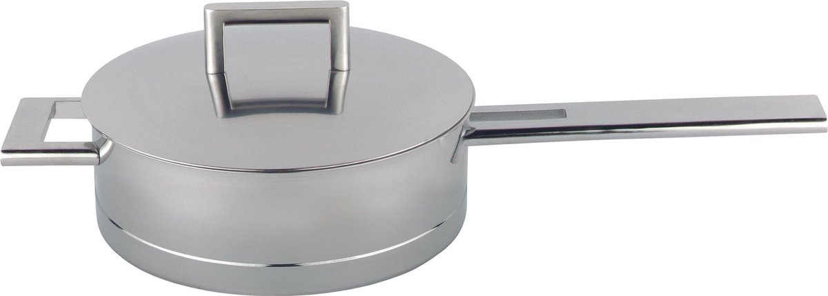 Demeyere Sauteerpan John Pawson Sauteuse met deksel 28cm