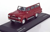 Chevrolet Amazona 1963 Donkerrood/Wit 1-43 Whitebox Limited 1000 Pieces