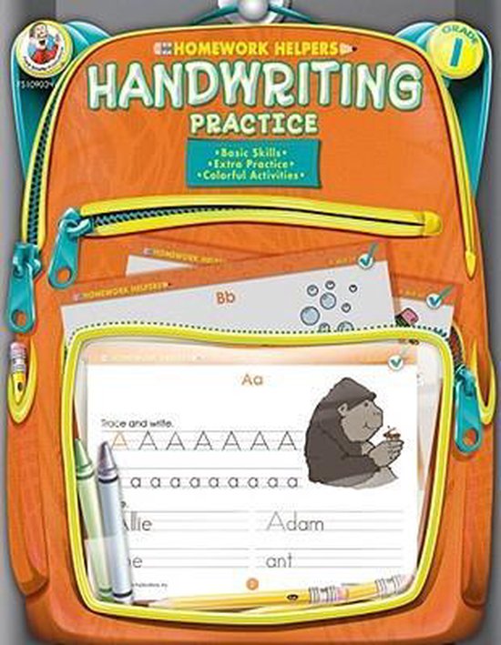 Handwriting Practice, Homework Helpers, Grade 1 9780768207057 Kathy