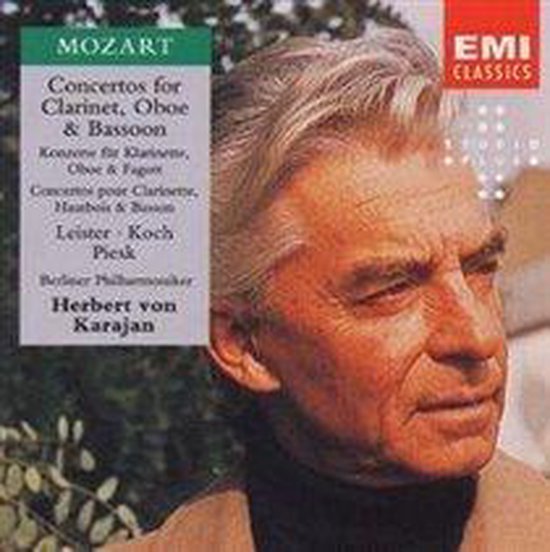 Mozart Concertos for Oboe & Bassoon, Herbert Von Karajan CD (album) Muziek