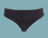 Dames absorberende slip -zwart- maat XL