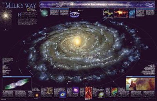 Map Of The Milky Way The Milky Way | 9780792250081 | National Geographic Maps | Boeken | Bol.com