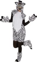 dressforfun - Kostuum zebra L - verkleedkleding kostuum halloween verkleden feestkleding carnavalskleding carnaval feestkledij partykleding - 300891
