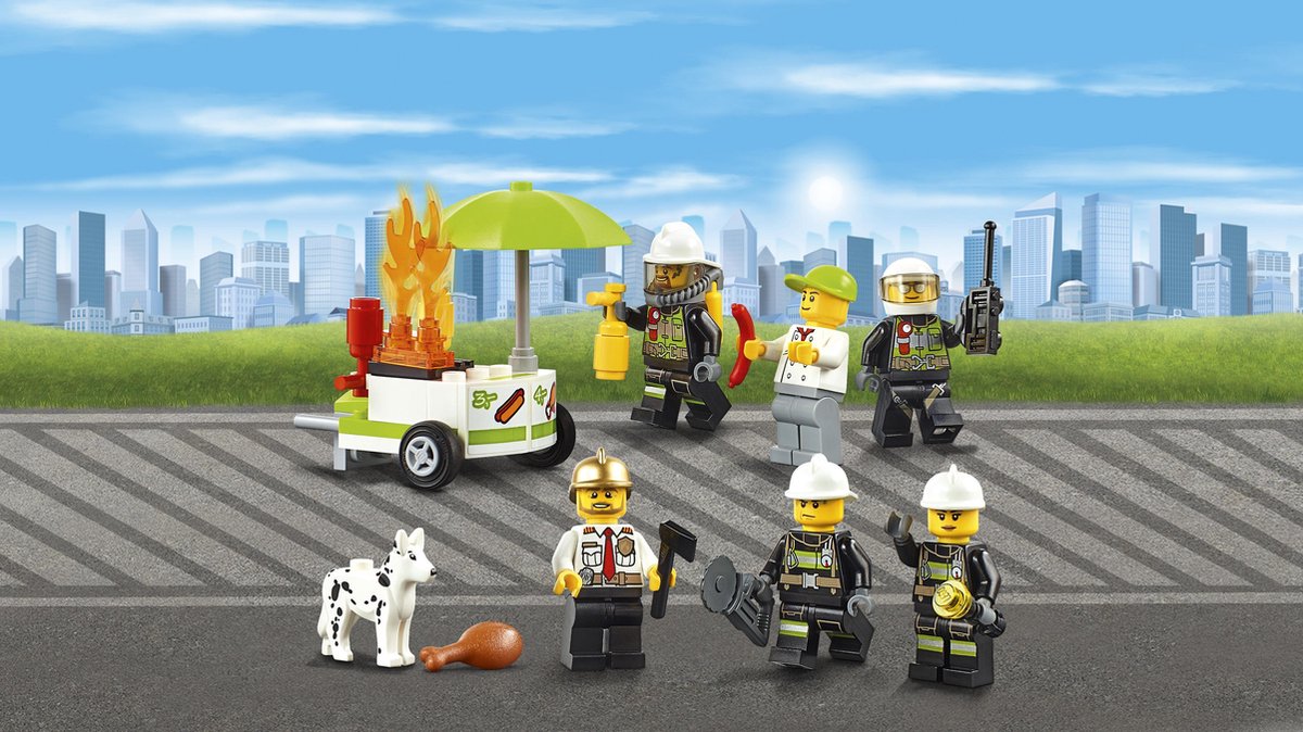 LEGO City Brandweerkazerne - 60110 | bol.com
